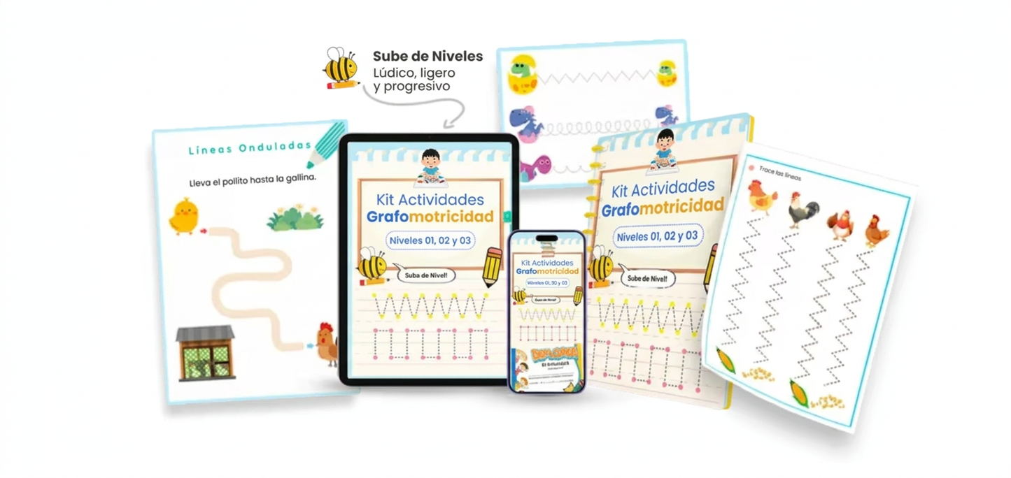 Kit Grafomotricidad: El metodo frances