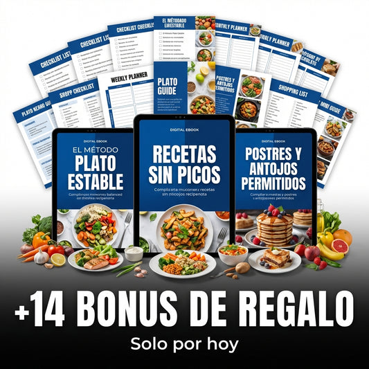 3 Guías Prácticas para Personas con Diabetes – Pack 3x1